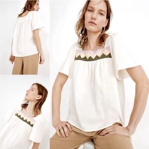 Madewell Patchwork Blouse